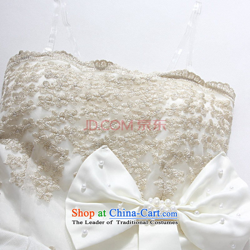 Hiv has anointed Foutune of qi chest dress skirt bridesmaid dress Sau San Bow Tie (Princess Pearl of the clause to the invisible) are code of white 9106A-1 HIV has been qi (aiyaqi) , , , shopping on the Internet