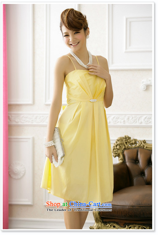 Hiv has been married qi bridesmaid sister skirt minimalist diamond strap evening dress small dresses  9511A-1 pink are code picture, prices, brand platters! The elections are supplied in the national character of distribution, so action, buy now enjoy more preferential! As soon as possible.