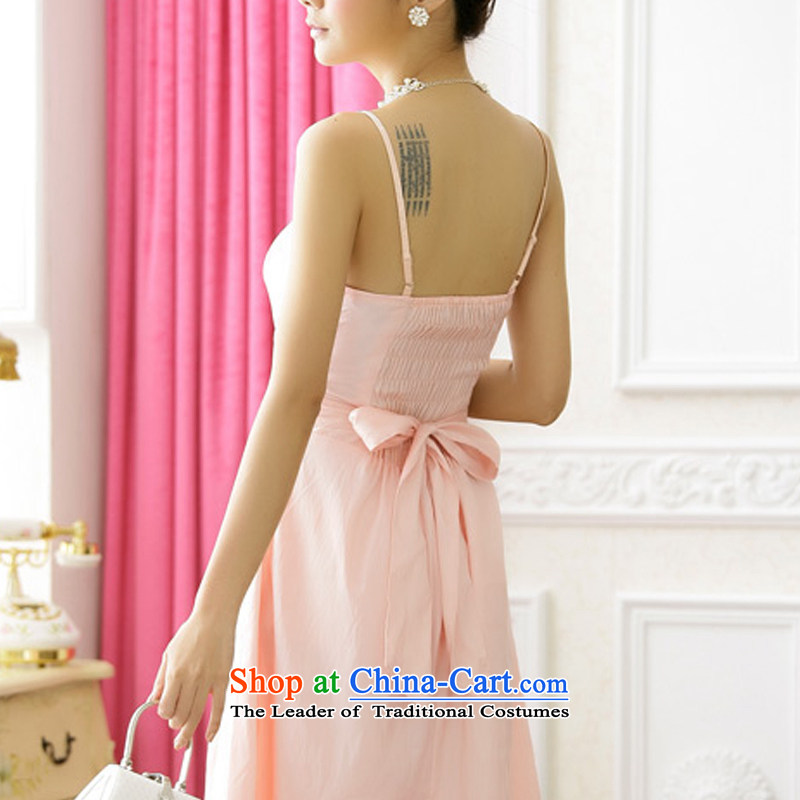 Hiv has been married qi bridesmaid sister skirt minimalist diamond strap evening dress small dresses  9511A-1 pink are already HIV code, qi (aiyaqi) , , , shopping on the Internet