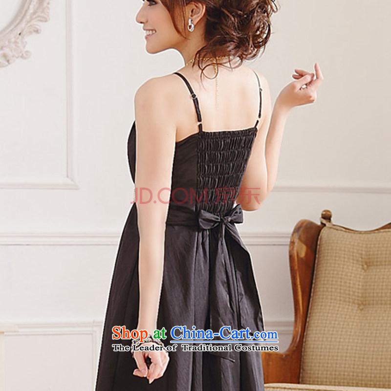 Hiv has been qi stylish and simple Wah Kwai-loaded thin waist belt drill lifting strap court dress princess dresses 9509A-1 Black XL, HIV has been qi (aiyaqi) , , , shopping on the Internet