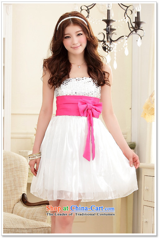 Hiv has been qi  2015 wedding dresses on small Dress Short stylish gathering bridesmaid repeatedly and skirt (feed) 9104A-12 stealth with pink XXL picture, prices, brand platters! The elections are supplied in the national character of distribution, so action, buy now enjoy more preferential! As soon as possible.