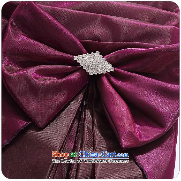 Hiv has been qi bridesmaid wedding dress shoulder bows to assemble dinner serving long on-chip suits skirts 9202A-1 PURPLE XXL picture, prices, brand platters! The elections are supplied in the national character of distribution, so action, buy now enjoy more preferential! As soon as possible.