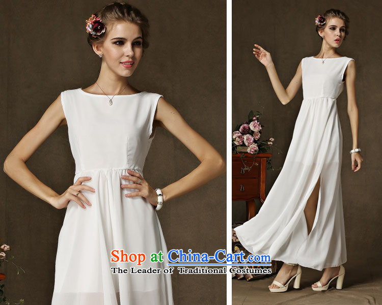Yi God spring and summer 2015 and sexy side of the forklift truck to drag spend shoulder long skirt Sau San video thin dresses dinner with red M pictures, 8133# price, brand platters! The elections are supplied in the national character of distribution, so action, buy now enjoy more preferential! As soon as possible.
