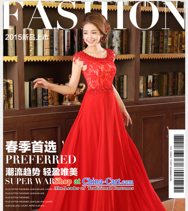 Wedding dresses new stylish 2015 Red bridesmaid bride long marriage bows Dress Code Red L picture, prices, brand platters! The elections are supplied in the national character of distribution, so action, buy now enjoy more preferential! As soon as possible.