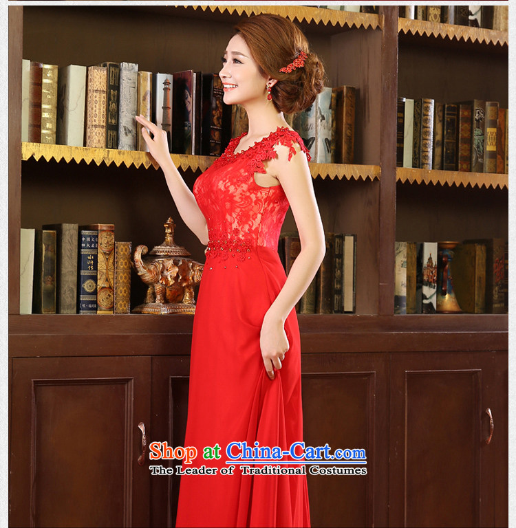 Wedding dresses new stylish 2015 Red bridesmaid bride long marriage bows Dress Code Red L picture, prices, brand platters! The elections are supplied in the national character of distribution, so action, buy now enjoy more preferential! As soon as possible.
