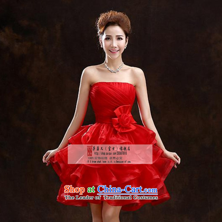 Love So Peng New 2015 bridesmaid Dress Short of marriage autumn and winter betrothal moderator evening dresses bridal dresses red red XL pictures transmitted, prices, brand platters! The elections are supplied in the national character of distribution, so action, buy now enjoy more preferential! As soon as possible.