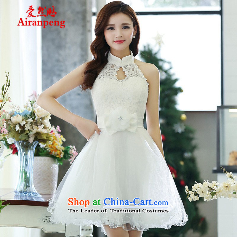 Love So Peng moderator evening dress Company Annual Spring 2015 new bride bows services bon bon skirt bridesmaid Dress Short of a light purple to size a made-to-customer does not support replacement of love so AIRANPENG Peng () , , , shopping on the Internet