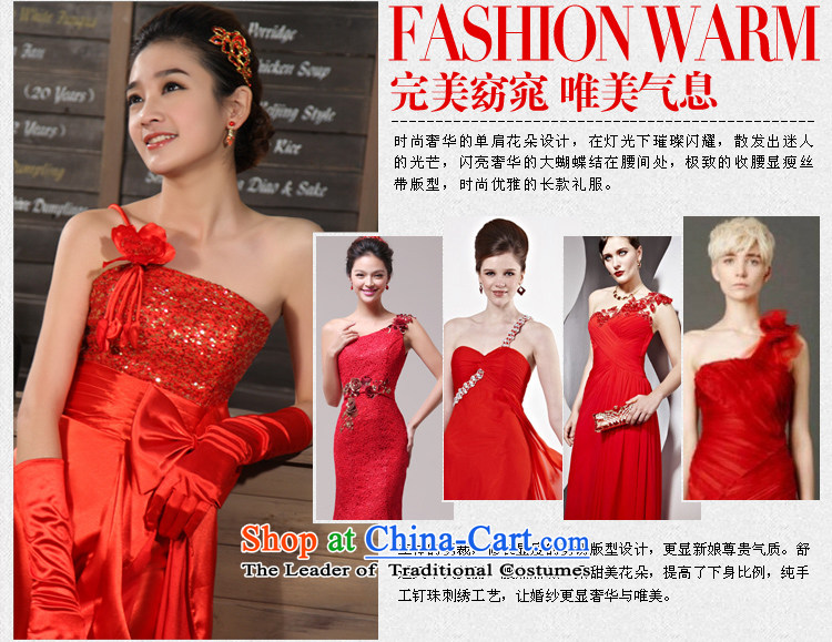 The Korean version of the new 2015 anointed chest wedding dress shoulder bridal dresses bows stage performances Sau San Red L code picture, prices, brand platters! The elections are supplied in the national character of distribution, so action, buy now enjoy more preferential! As soon as possible.