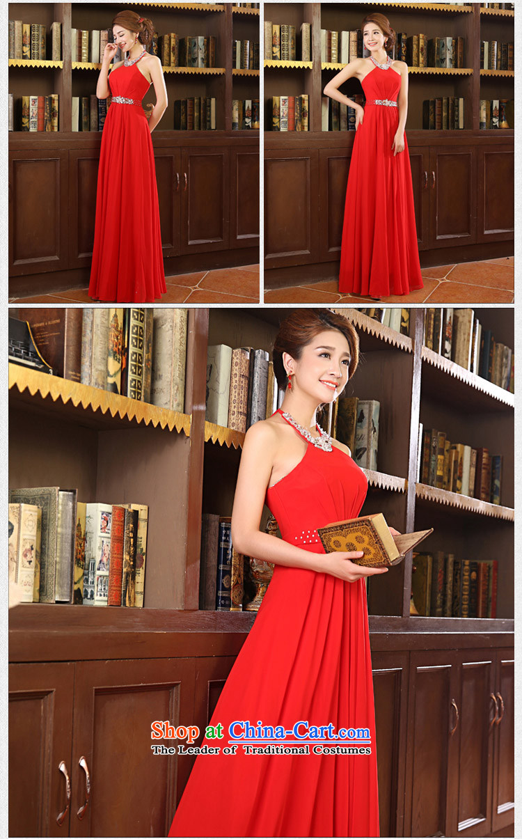 2015 new dresses red marriage Hang Long drill video also thin bride bows evening dresses white L code picture, prices, brand platters! The elections are supplied in the national character of distribution, so action, buy now enjoy more preferential! As soon as possible.