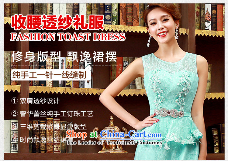 The Korean version of the stylish shoulders bride bridesmaid mission red long marriage bows dress code pictures, pink M Price, brand platters! The elections are supplied in the national character of distribution, so action, buy now enjoy more preferential! As soon as possible.
