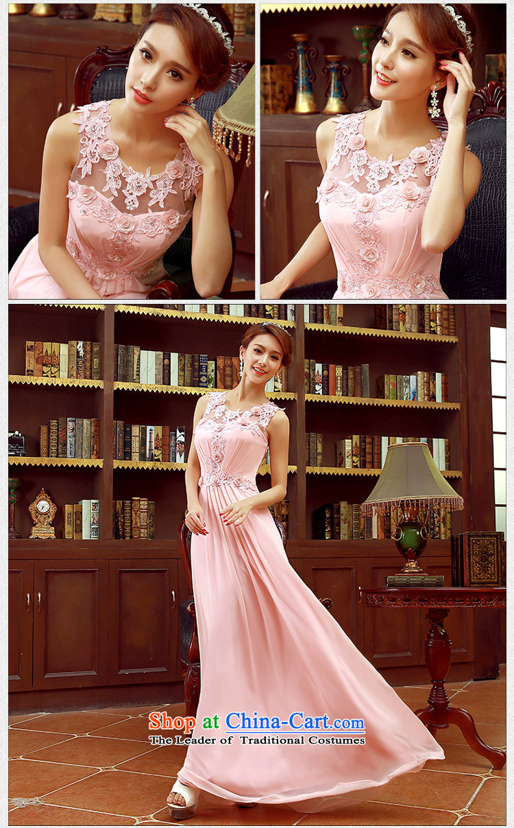 2015 Korean fashion shoulders straps flowers bride bridesmaid mission red long marriage bows Dress Code Red L picture, prices, brand platters! The elections are supplied in the national character of distribution, so action, buy now enjoy more preferential! As soon as possible.