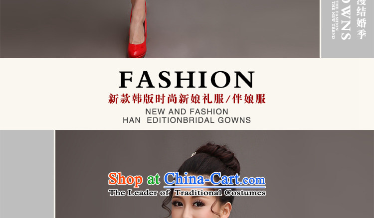  The new 2015 International Friendship short, Red Dress bridal dresses toasting champagne small strap services red L picture, prices, brand platters! The elections are supplied in the national character of distribution, so action, buy now enjoy more preferential! As soon as possible.