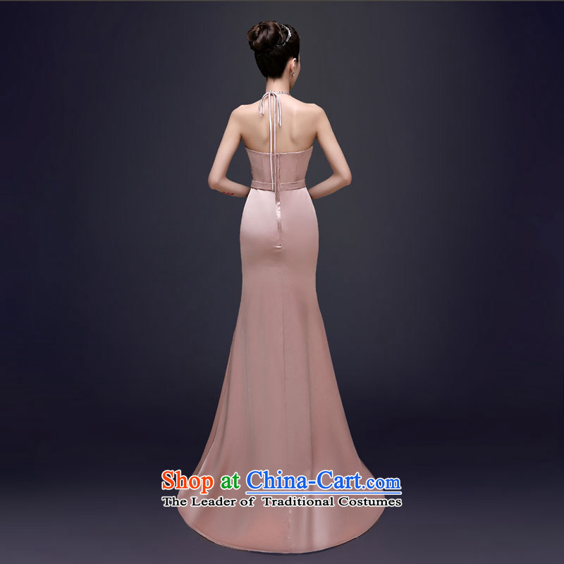 The privilege of serving the new 2015-Leung Chiu-bride wedding dress skirt moderator Ms. crowsfoot dress banquet long long 2XL, honor services-leung , , , shopping on the Internet
