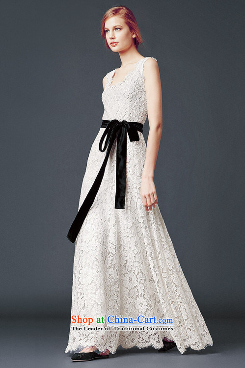 Yet Liqi tasteful minimalist modern 2015 Sau San new women's black velvet waistband lace long skirt wedding services 8807 White M picture, prices, brand platters! The elections are supplied in the national character of distribution, so action, buy now enjoy more preferential! As soon as possible.