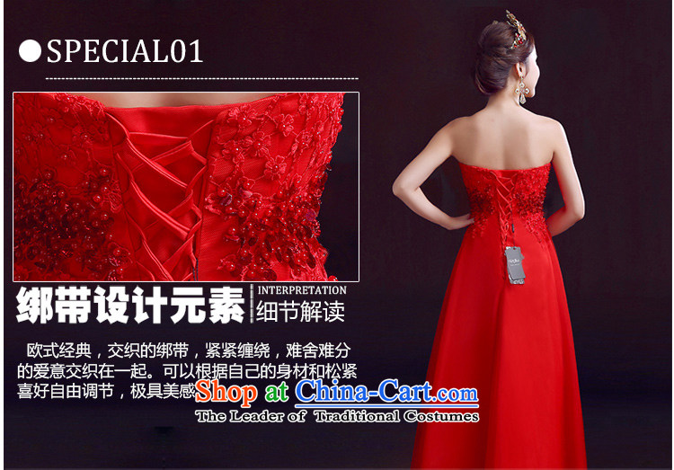 The dumping of the wedding dress wedding dresses new 2015 spring wiping the chest to Korean dresses bride Top Loin of bows pregnant women dress evening dresses red red XS picture, prices, brand platters! The elections are supplied in the national character of distribution, so action, buy now enjoy more preferential! As soon as possible.