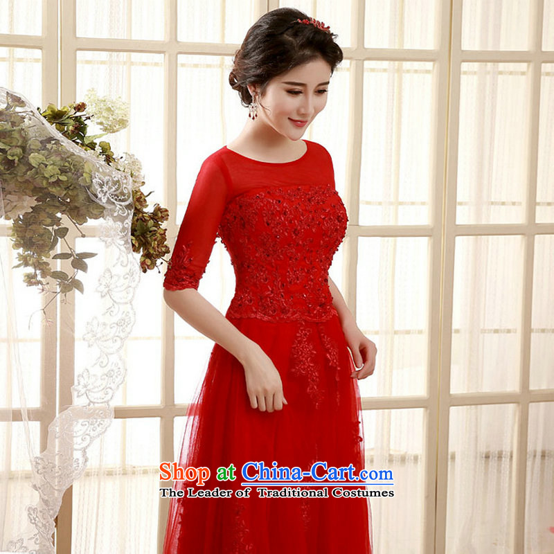 There is also optimized 8D lace wedding dresses marriages bows to Sau San wedding long concert in red , L, yet the cuff xs2558 optimized color 8D , , , shopping on the Internet