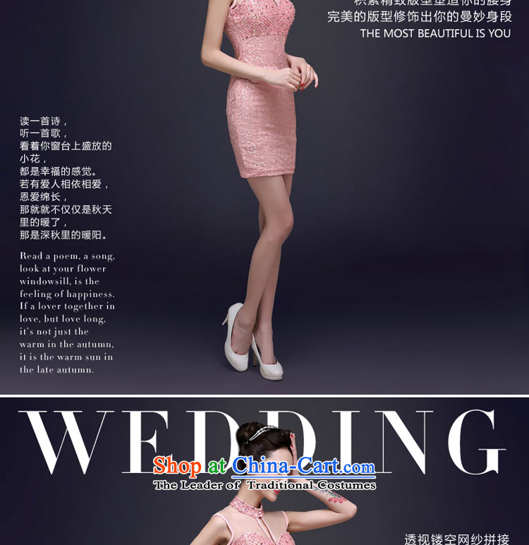 The privilege of serving-leung 2015 Spring Summer Female dress bows service) TOASTMASTER banquet dinner dress pink M picture, prices, brand platters! The elections are supplied in the national character of distribution, so action, buy now enjoy more preferential! As soon as possible.