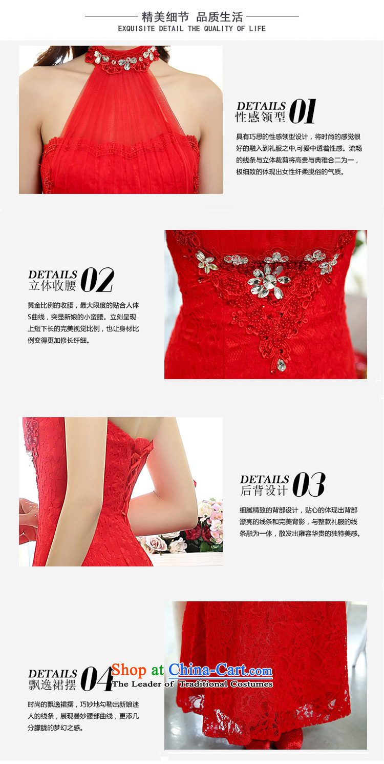 Lok Yan Sha Wedding 2015 new stylish marriages also crowsfoot dress winter Hang Sau San video thin wall also red XL Photo, prices, brand platters! The elections are supplied in the national character of distribution, so action, buy now enjoy more preferential! As soon as possible.