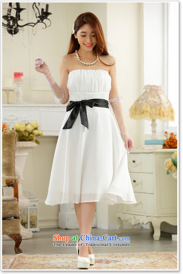 C.o.d. thick mm larger small new dresses and chest skirt white wedding dresses bridesmaid sister States hosted a skirt the handlebars knocked color Foutune of black are approximately 90-120 catty picture code, prices, brand platters! The elections are supplied in the national character of distribution, so action, buy now enjoy more preferential! As soon as possible.