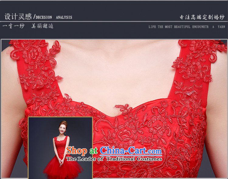 Love So Peng bows Service Bridal 2015 new wedding dresses red short, Wedding Dress shoulders video thin evening dresses Haru-onna L picture, prices, brand platters! The elections are supplied in the national character of distribution, so action, buy now enjoy more preferential! As soon as possible.