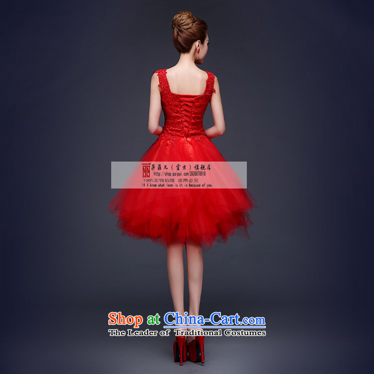 Love So Peng bows Service Bridal 2015 new wedding dresses red short, Wedding Dress shoulders video thin evening dresses Haru-onna L picture, prices, brand platters! The elections are supplied in the national character of distribution, so action, buy now enjoy more preferential! As soon as possible.