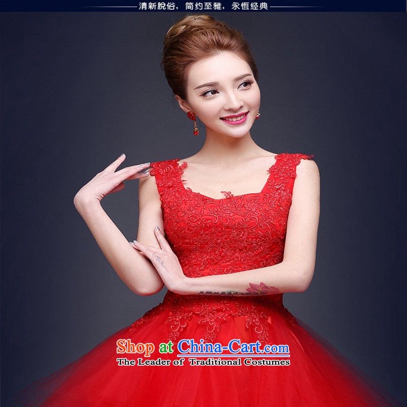 Love So Peng bows Service Bridal 2015 new wedding dresses red short, Wedding Dress shoulders video thin evening dresses Haru-onna L, love so Peng (AIRANPENG) , , , shopping on the Internet