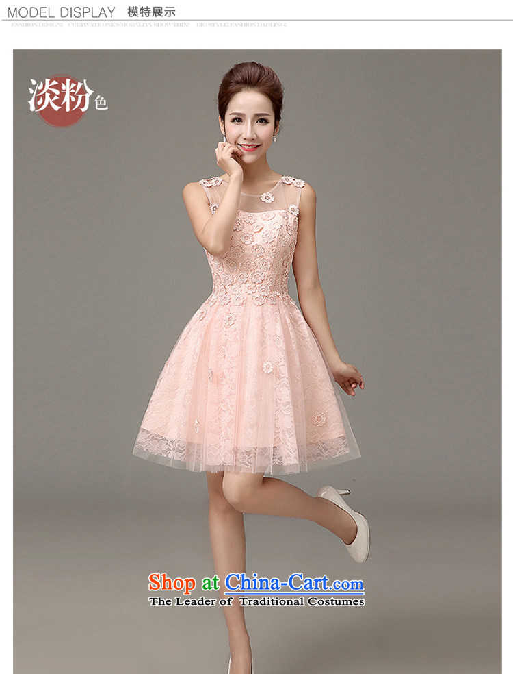 Toasting champagne bride services 2015 New Evening Dress Short, banquet style bridesmaid small dress bon bon skirt blue XXXL picture, prices, brand platters! The elections are supplied in the national character of distribution, so action, buy now enjoy more preferential! As soon as possible.