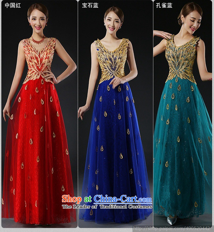 Evening dress new bows services 2015 bridal dresses long stylish red dress, Wedding Dress spring red S picture, prices, brand platters! The elections are supplied in the national character of distribution, so action, buy now enjoy more preferential! As soon as possible.