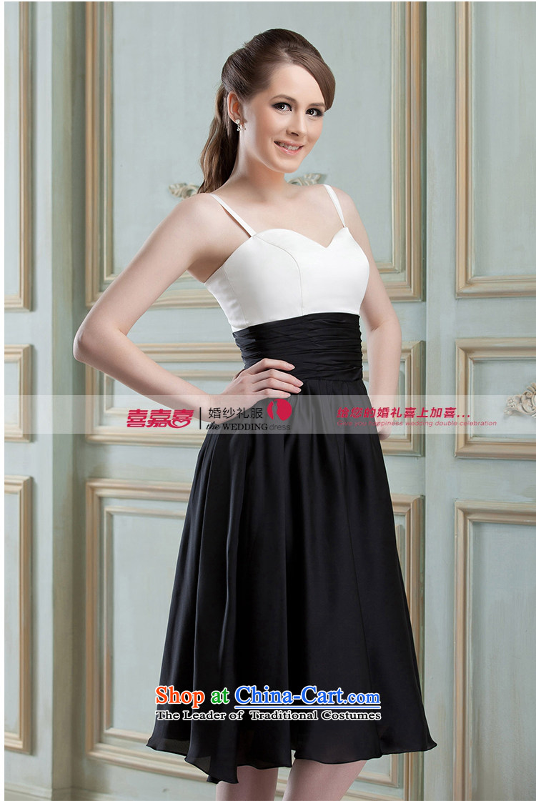 Hei Kaki 2015 New banquet dress continental shoulders evening dresses Love Mary Magdalene was chaired by annual concert chest dress skirt  FT01 Build-To-Order black and white photo L, prices, brand platters! The elections are supplied in the national character of distribution, so action, buy now enjoy more preferential! As soon as possible.