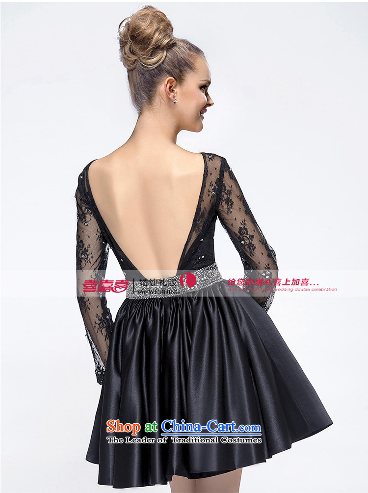 Hei Kaki 2015 New banquet dress continental shoulders evening dresses Love Mary Magdalene was chaired by annual concert chest dress skirt  FT02 black left Tailored size picture, prices, brand platters! The elections are supplied in the national character of distribution, so action, buy now enjoy more preferential! As soon as possible.