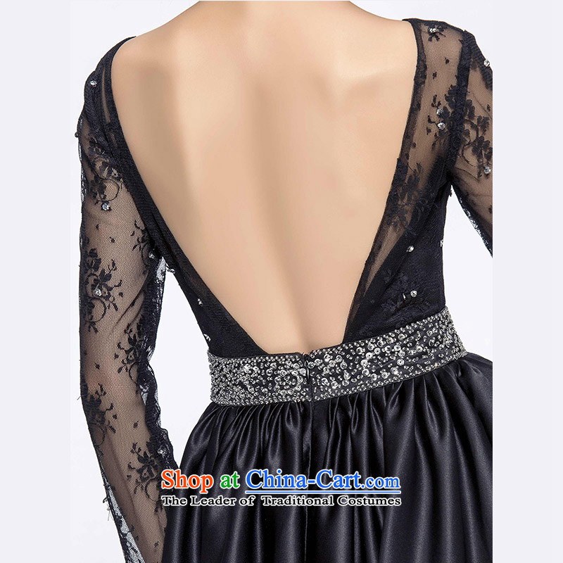 Hei Kaki 2015 New banquet dress continental shoulders evening dresses Love Mary Magdalene was chaired by annual concert chest dress skirt  FT02 black left Tailored size, Hei Kaki shopping on the Internet has been pressed.