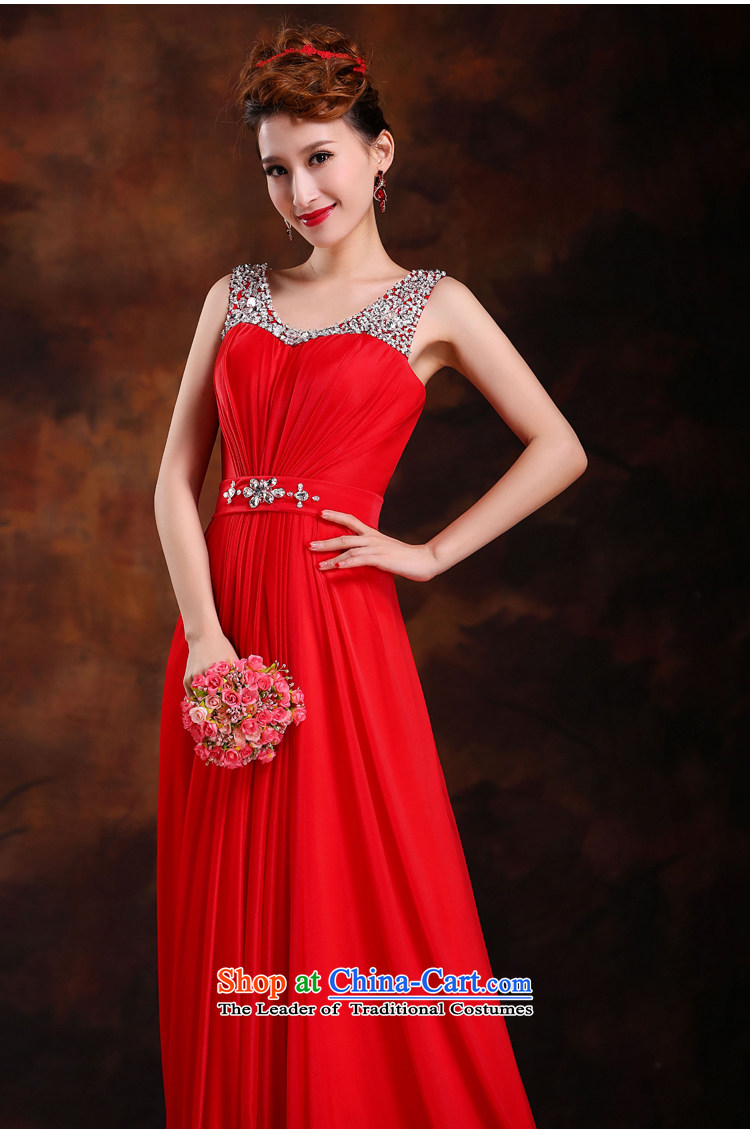 Evening dress bride wedding banquet bows Services New 2015 Sau San large graphics thin spring pregnant women Korean long wine red S picture, prices, brand platters! The elections are supplied in the national character of distribution, so action, buy now enjoy more preferential! As soon as possible.