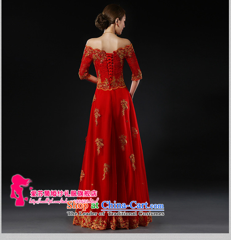 Toasting champagne bride services 2015 new wedding dress red trendy first field shoulder small Dress Short spring evening dresses female red long L picture, prices, brand platters! The elections are supplied in the national character of distribution, so action, buy now enjoy more preferential! As soon as possible.