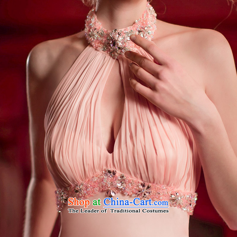 A Bride wedding dresses 2015 Spring bows services evening dresses wedding dress original design 2,223 meat pink , L, a bride shopping on the Internet has been pressed.