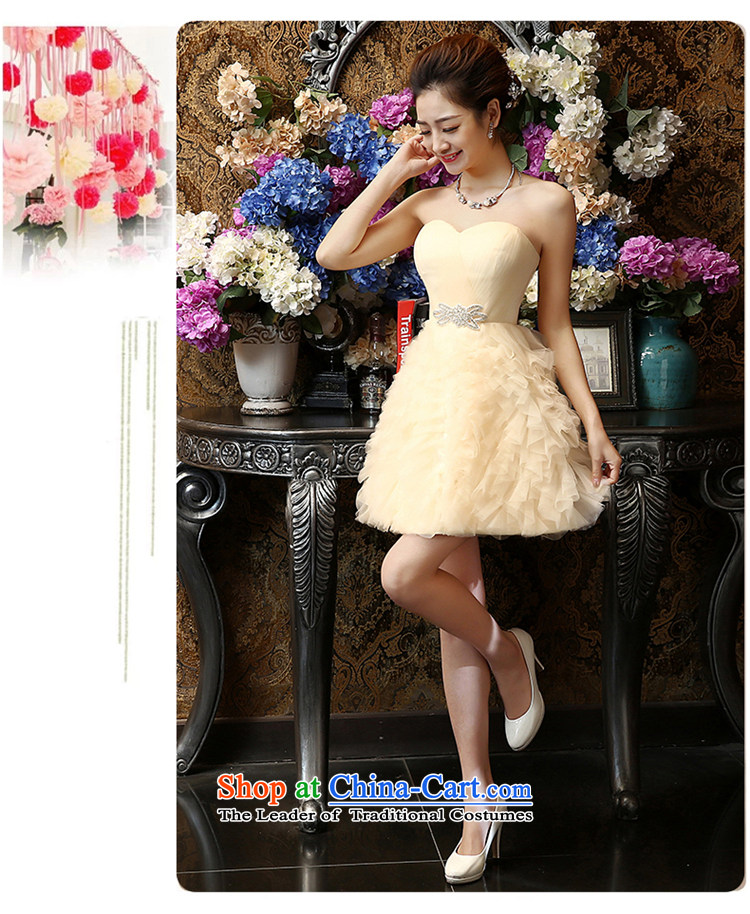 Su Xiang Edge 2015 new graphics thin stylish chest short of wiping the dress bon bon skirt red bows services marriages bridesmaid dress female summer black M picture, prices, brand platters! The elections are supplied in the national character of distribution, so action, buy now enjoy more preferential! As soon as possible.