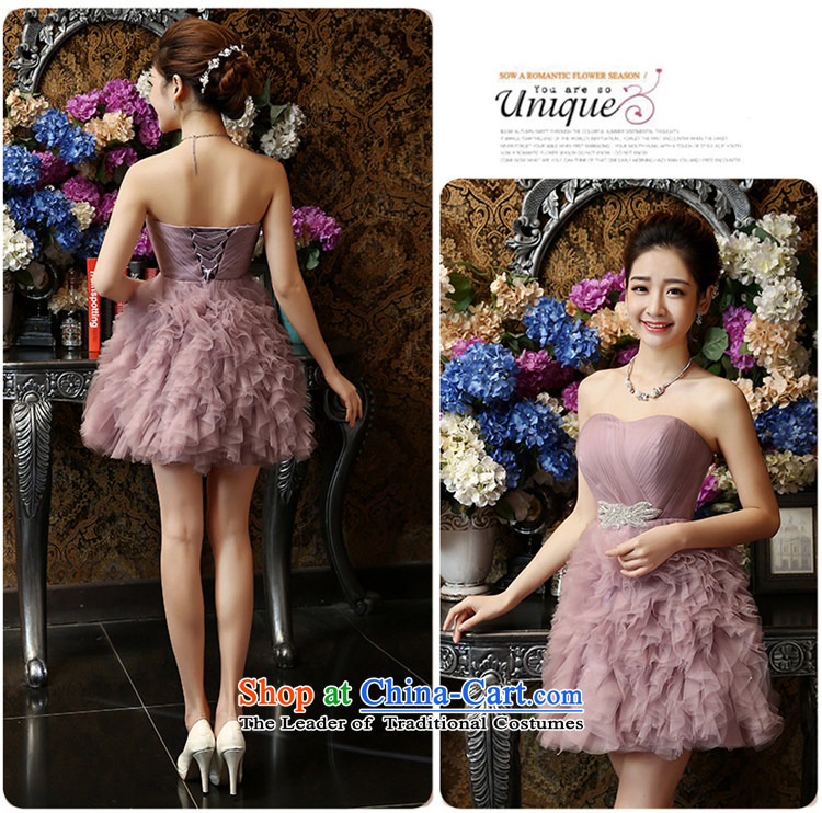 Su Xiang Edge 2015 new graphics thin stylish chest short of wiping the dress bon bon skirt red bows services marriages bridesmaid dress female summer black M picture, prices, brand platters! The elections are supplied in the national character of distribution, so action, buy now enjoy more preferential! As soon as possible.