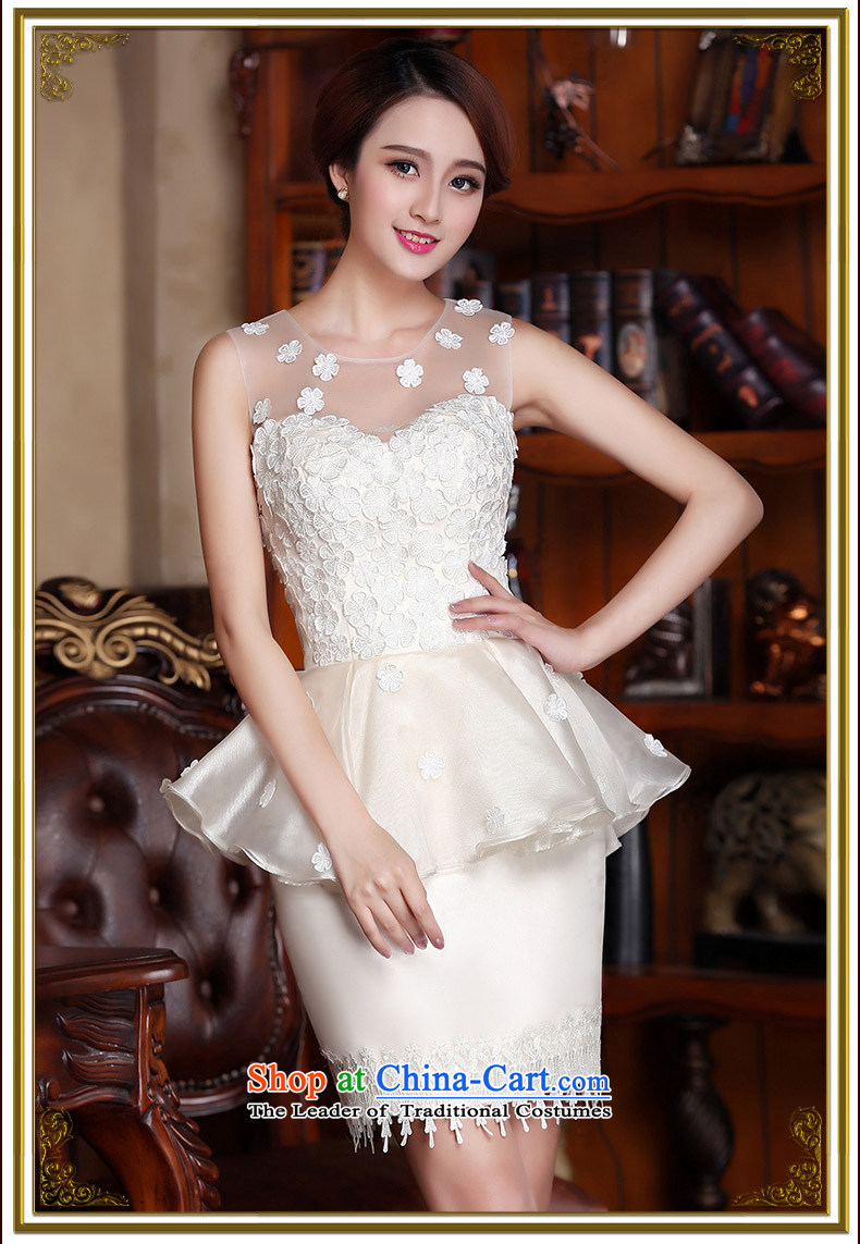 A Bride wedding dresses spring 2015 Sheikh small wind sexy package incense hand made embroidered dress 2103 champagne color L picture, prices, brand platters! The elections are supplied in the national character of distribution, so action, buy now enjoy more preferential! As soon as possible.