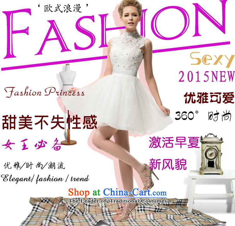 Hei Kaki 2015 New banquet dress continental-dress must also love Mary Magdalene was chaired by annual concert chest dress skirt  FT04 white L picture, prices, brand platters! The elections are supplied in the national character of distribution, so action, buy now enjoy more preferential! As soon as possible.