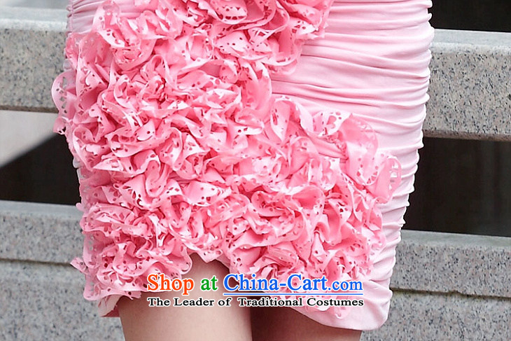 Doris Qi western dress Doris Qi small Dress Short of Pink Pink dresses bridesmaid XXL picture, prices, brand platters! The elections are supplied in the national character of distribution, so action, buy now enjoy more preferential! As soon as possible.