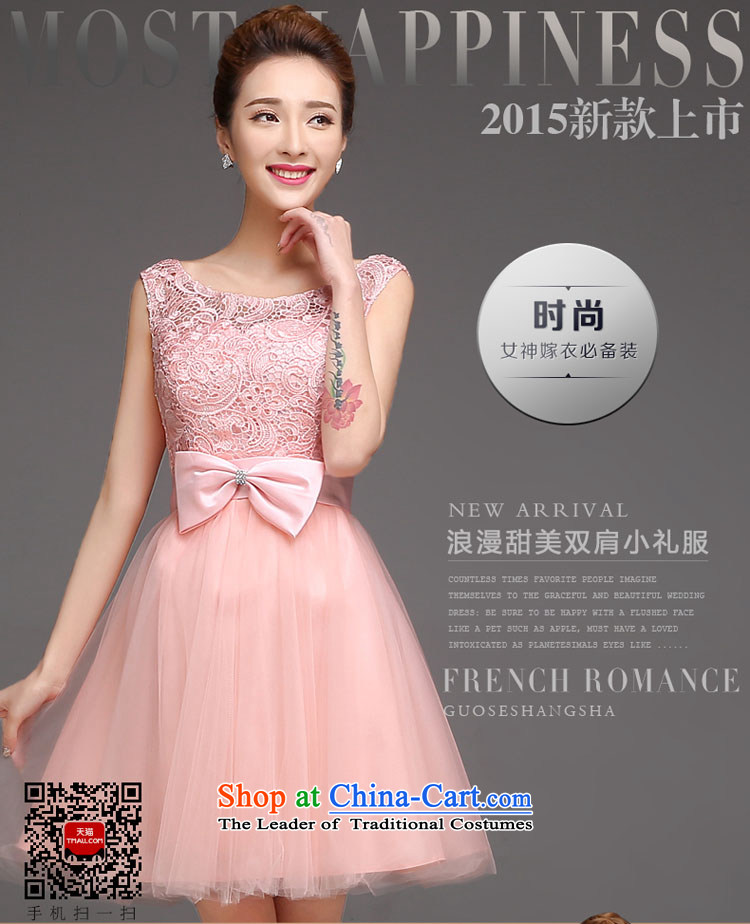 The autumn and winter evening dress short of New 2015 bridesmaid mission dress bridesmaid sister skirt annual service dress bridesmaid dress White XL Photo, prices, brand platters! The elections are supplied in the national character of distribution, so action, buy now enjoy more preferential! As soon as possible.