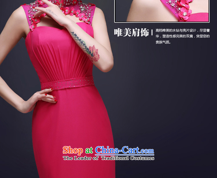The privilege of serving-leung evening dresses 2015 new bride bows to the summer and fall of moderator banquet wedding dress female Red 2XL Photo, prices, brand platters! The elections are supplied in the national character of distribution, so action, buy now enjoy more preferential! As soon as possible.