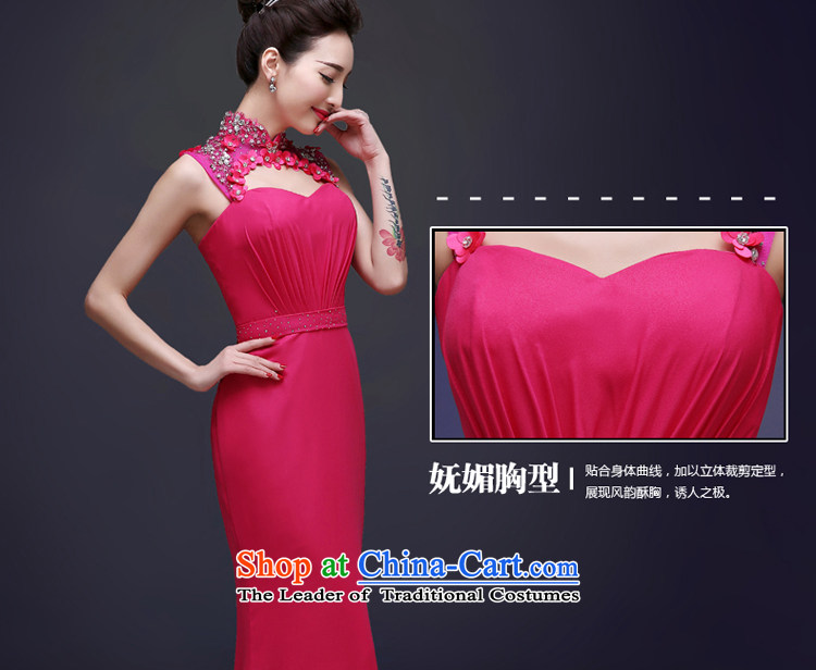 The privilege of serving-leung evening dresses 2015 new bride bows to the summer and fall of moderator banquet wedding dress female Red 2XL Photo, prices, brand platters! The elections are supplied in the national character of distribution, so action, buy now enjoy more preferential! As soon as possible.