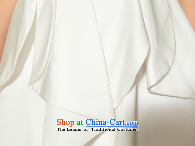 Doris Qi western dress white shoulder bows small dress evening dress white L picture, prices, brand platters! The elections are supplied in the national character of distribution, so action, buy now enjoy more preferential! As soon as possible.