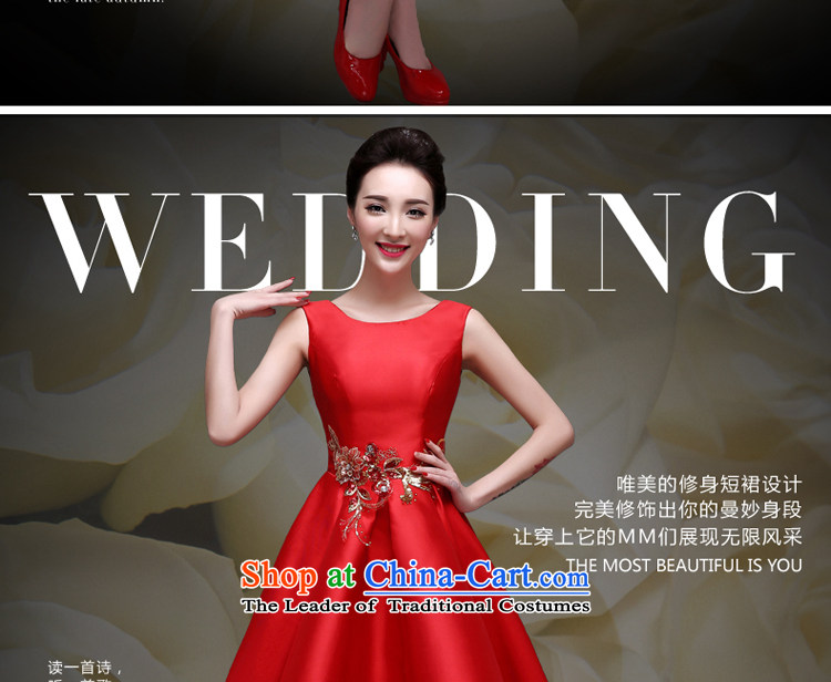 The privilege of serving-leung bride services fall 2015 bows qipao summer evening dress short of stylish wedding dresses women small red red M picture, prices, brand platters! The elections are supplied in the national character of distribution, so action, buy now enjoy more preferential! As soon as possible.