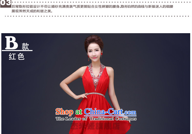 Jie Mija 2015 new bridesmaid service) bridesmaid skirt small dress bows service bridal dresses marriage evening dresses spring and summer purple M picture, prices, brand platters! The elections are supplied in the national character of distribution, so action, buy now enjoy more preferential! As soon as possible.