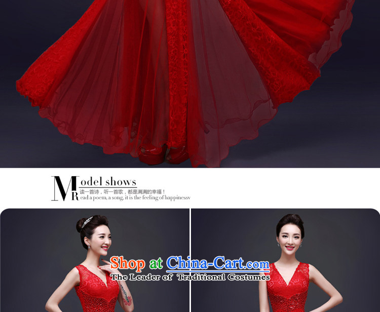 The privilege of serving-leung evening dresses long 2015 new bride bows services fall red wedding dress female qipao Red 2XL Photo, prices, brand platters! The elections are supplied in the national character of distribution, so action, buy now enjoy more preferential! As soon as possible.