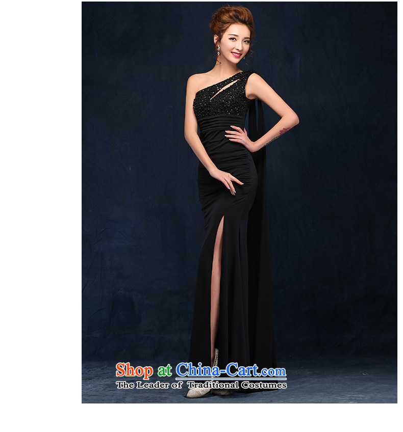 The Word 2015 shoulder about crowsfoot video thin back lace bows services) in long-sleeved Sau San evening dresses female spring and summer black S picture, prices, brand platters! The elections are supplied in the national character of distribution, so action, buy now enjoy more preferential! As soon as possible.