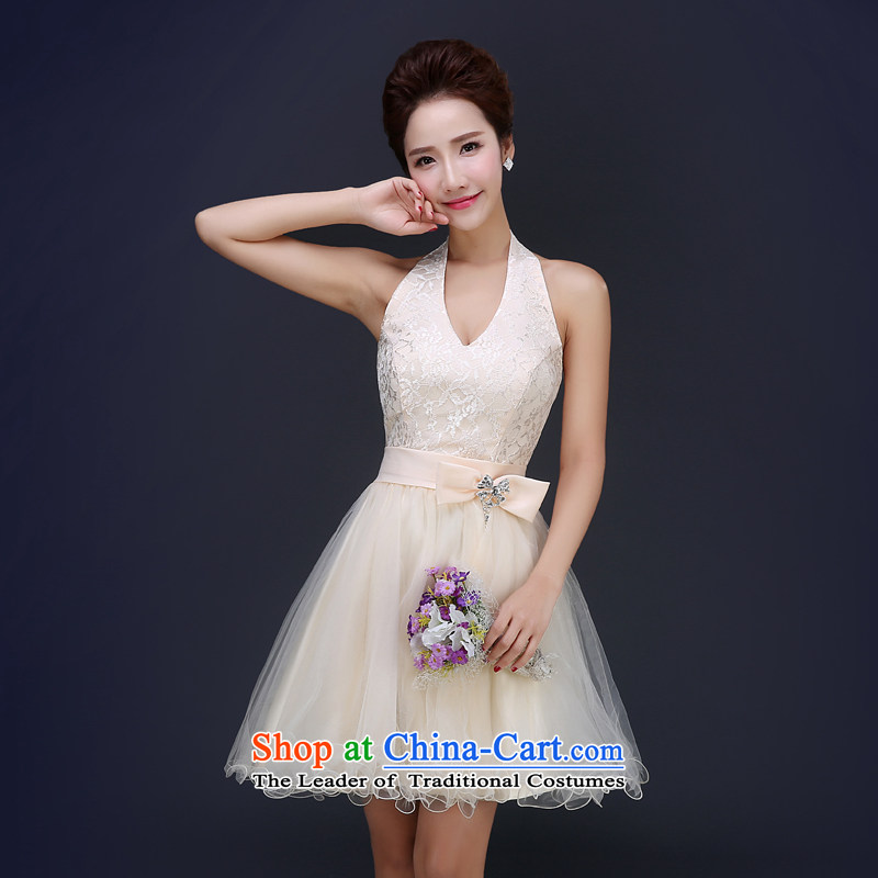 Jie mija spring and autumn new small dress skirt bride bridesmaid mission dress dance performances under the auspices of Hamor banquet chest evening dress short history , Cheng Kejie, hang mia , , , shopping on the Internet