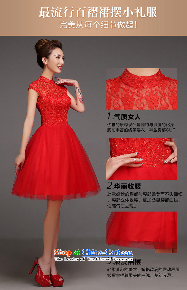 Korean short spring and autumn, bows to the autumn and winter 2015 new stylish marriages evening dress bridesmaid dress skirts Sau San white s picture, prices, brand platters! The elections are supplied in the national character of distribution, so action, buy now enjoy more preferential! As soon as possible.