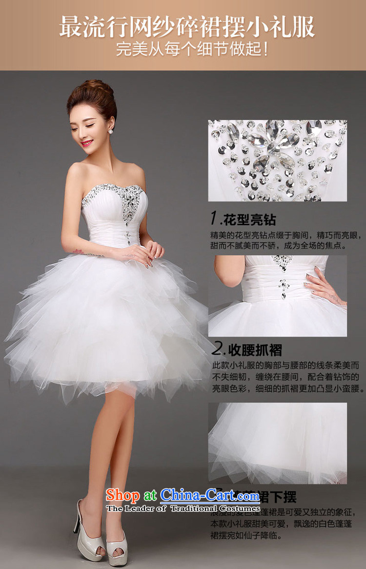 Evening dress new 2015 autumn and winter won annual chest Dress Short anointed, bon bon skirt banquet sister skirt small female white s pictures dresses, prices, brand platters! The elections are supplied in the national character of distribution, so action, buy now enjoy more preferential! As soon as possible.